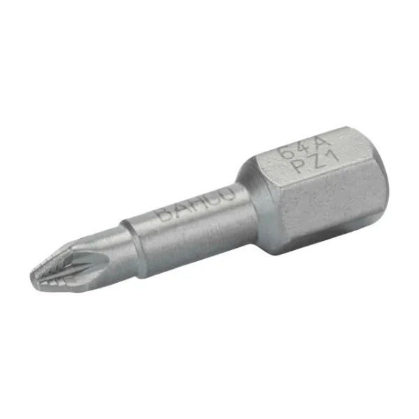 BAHCO Embout à torsion 1/4" pour vis Pozidriv PZ3, 25&nbsp;mm -
