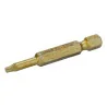 BAHCO Embout à torsion extra dur 1/4" pour vis TORX® T10,