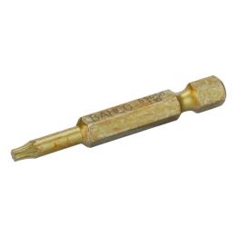 BAHCO Embout à torsion extra dur 1/4" pour vis TORX® T30,