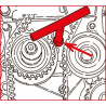 Clé pour galets tendeurs - Fiat KSTOOLS 150.1254