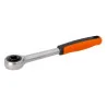 BAHCO Cliquet réversible 1/2" avec 60&nbsp;dents double action