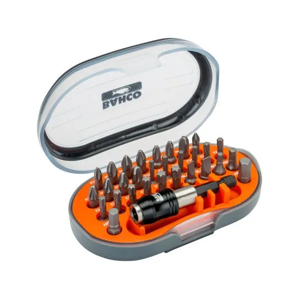 BAHCO Jeu d’embouts de torsion 1/4" pour vis à