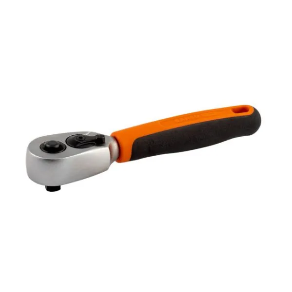 BAHCO Cliquet réversible en poire 1/4" avec 60&nbsp;dents et un