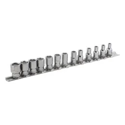 BAHCO Jeu de douilles 1/4" avec profil 6 pans dimensions