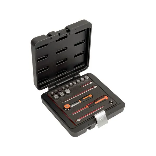 BAHCO Jeu de douilles 1/4", avec profil 6&nbsp;pans dimensions