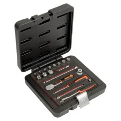 BAHCO Jeu de douilles 1/4" avec profil 6 pans en pouces et