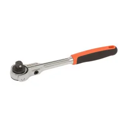 BAHCO Cliquet 1/2" à tête articulée avec 72&nbsp;dents et un