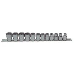 BAHCO Jeu de douilles 3/8" avec profil 6 pans dimensions