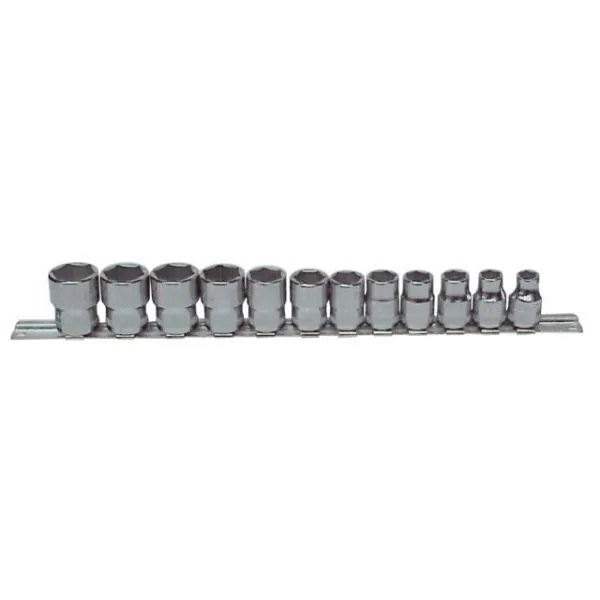 BAHCO Jeu de douilles 3/8" avec profil 6 pans dimensions