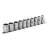 BAHCO Jeu de douilles 1/2" 12&nbsp;pans - 10&nbsp;pcs/rail 7810MB