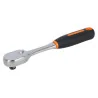 BAHCO Cliquet réversible 1/2" en poire avec 80&nbsp;dents et un