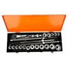 BAHCO Jeu de douilles 3/4" avec profil 12&nbsp;pans, dimensions