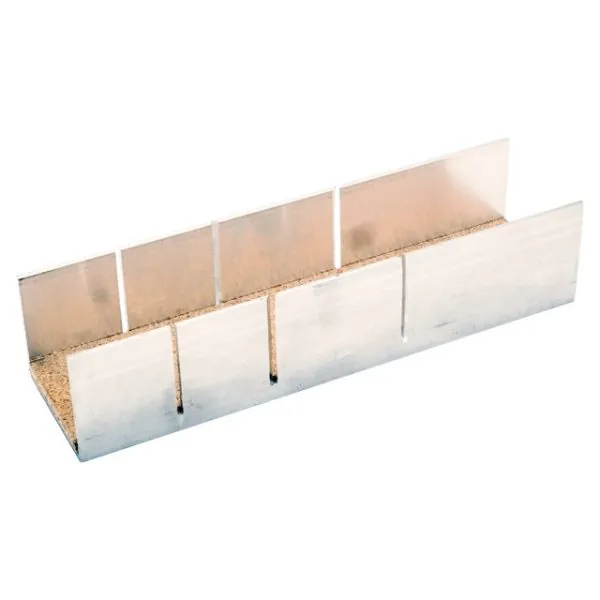 BAHCO Boîte à onglets en aluminium, 245&nbsp;mm x 60&nbsp;mm x 45&nbsp;mm