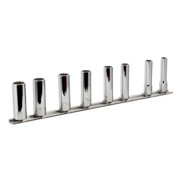 BAHCO Jeu de douilles longues 1/4", profil 12 pans