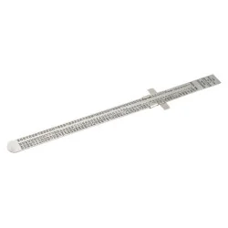 BAHCO Règle flexible en acier inoxydable, dimensions en