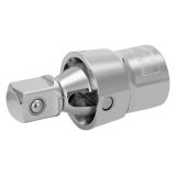 BAHCO Cardan universel 1/2", fonctionnement optimal, 62 mm
