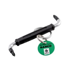BAHCO Clé double coudée pour vis Phillips PH1 et PH2 avec