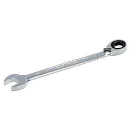 BAHCO Clé mixte à cliquet 14 mm avec finition chromée,