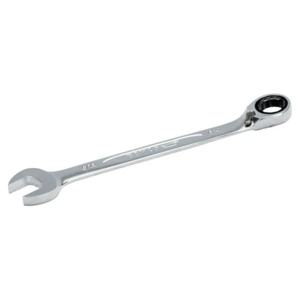 BAHCO Clé mixte à cliquet 3/4" avec finition chromée,