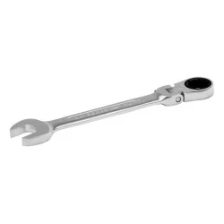 BAHCO Clé mixte à cliquet avec tête articulée 11/16" avec