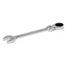 BAHCO Clé mixte à cliquet avec tête articulée 7/8" avec