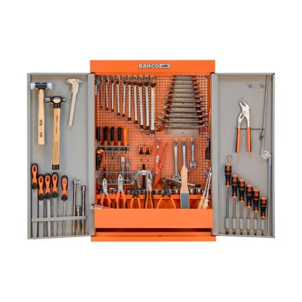 BAHCO Armoire avec 2&nbsp;portes + kits d’outils multi-usages -