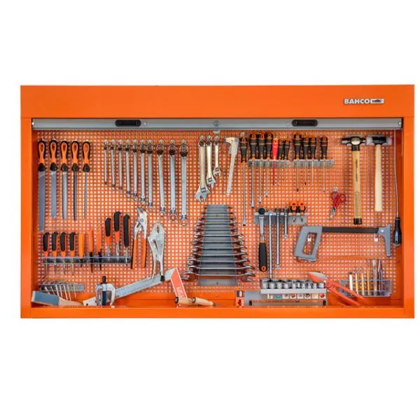 BAHCO Armoire 1&nbsp;800&nbsp;mm avec rideau + kits d’outils