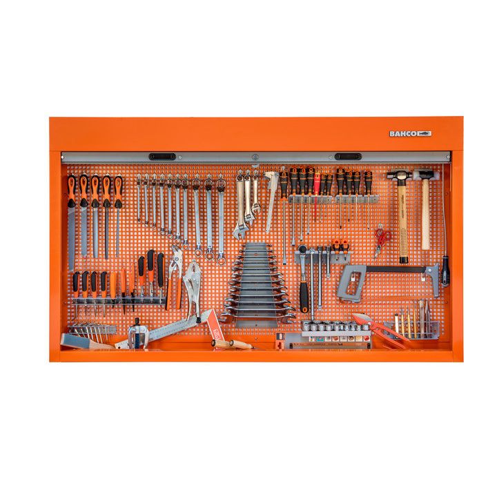 BAHCO Armoire 1 800 mm avec rideau + kits d’outils