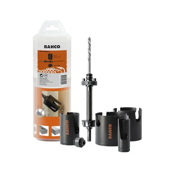 BAHCO Coffret de scies trépans Superior™ multi construction
