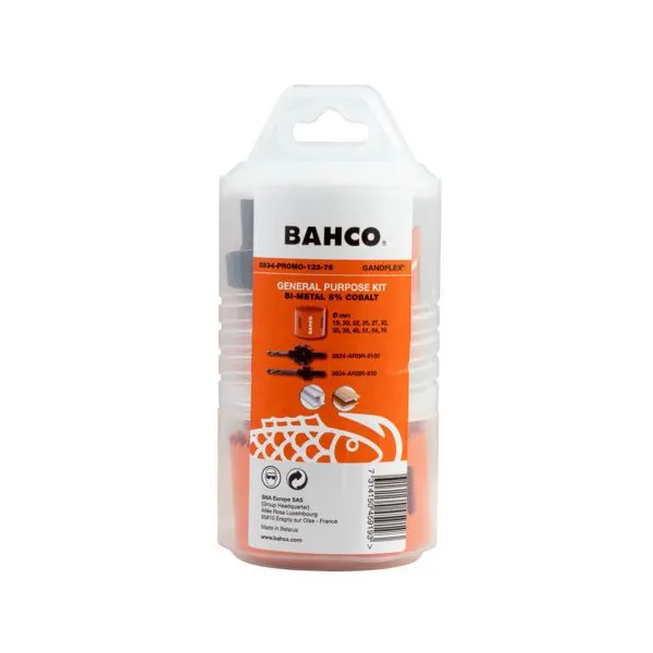BAHCO Coffret de scies trépans Sandflex® bimétal 19 mm-76