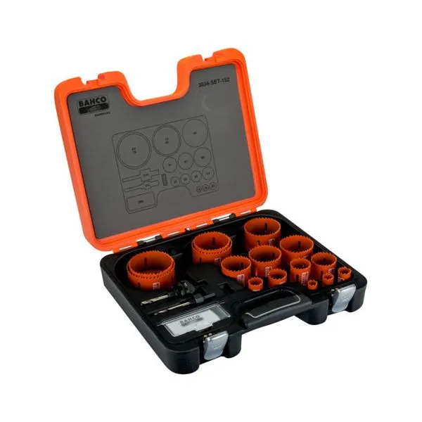 BAHCO Coffret de scies trépans bimétal Sandflex®