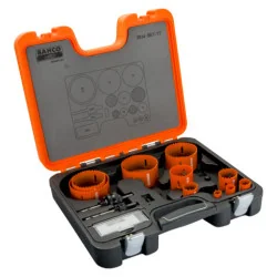 BAHCO Coffret de scies trépans bimétal Sandflex®