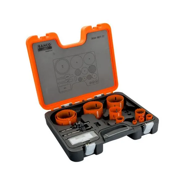 BAHCO Coffret de scies trépans bimétal Sandflex®