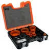 BAHCO Coffret de scies trépans bimétal Sandflex®