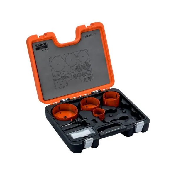 BAHCO Coffret de scies trépans bimétal Sandflex®