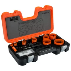 BAHCO Coffret de scies trépans bimétal Sandflex® pour les