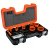 BAHCO Coffret de scies trépans bimétal Sandflex® pour les