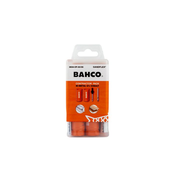 BAHCO Coffret de scies trépans Sandflex® bimétal 20x4mm +