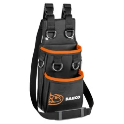 BAHCO Pochette avec 2 grandes poches et 6 anneaux de