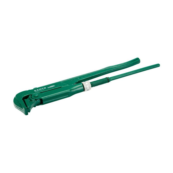 BAHCO Clé serre-tubes 90° pour tubes de 3", modèle suédois,