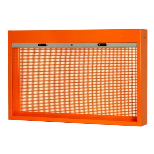 BAHCO Armoire murale ou sur établi avec rideau, bleu,