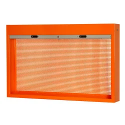 BAHCO Armoire murale ou sur établi avec rideau, bleu,