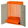 BAHCO Armoire murale 2&nbsp;portes, orange, 900&nbsp;mm x 250&nbsp;mm x