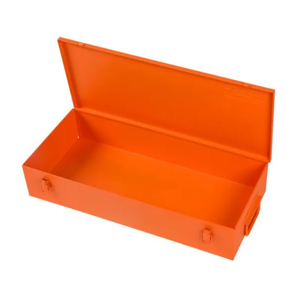 BAHCO Orange Coffre à outils de maçon 122 mm x 270 mm x 640
