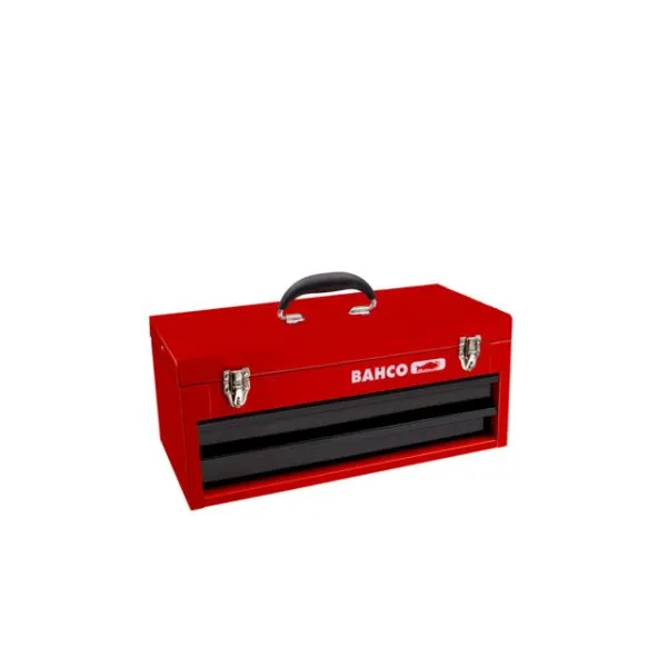BAHCO Caisse à outils métallique à 2&nbsp;tiroirs, 523&nbsp;mm x