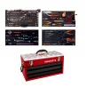 BAHCO Kit d’outils aviation - 137&nbsp;pcs/caisse métallique