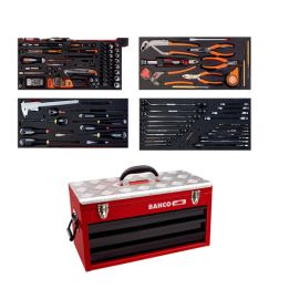 BAHCO Kit d’outils aviation - 152 pcs/caisse métallique