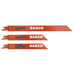 BAHCO Jeu de lames de scie sabre bimétal Sandflex® pour