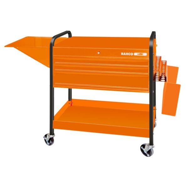 BAHCO Chariot multifonction en aluminium à deux&nbsp;plateaux,