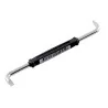 BAHCO Tournevis double coudé pour vis à fente, 8&nbsp;mm x
